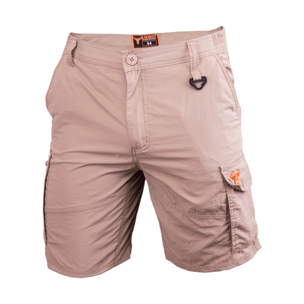 WBM208 36 QUICK DRY TECH SHORTS KHAKI