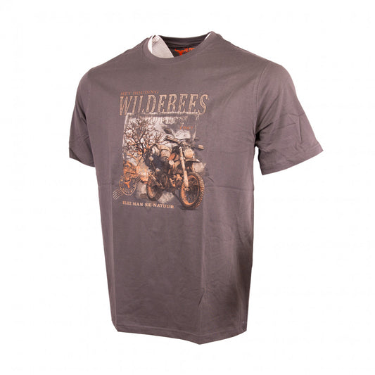 WMA154 2XL AFRICA ADVENTURE TEE PEWTER