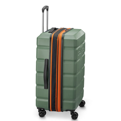 SECURITECH CITADEL 55CM TROLLY CASE GRN