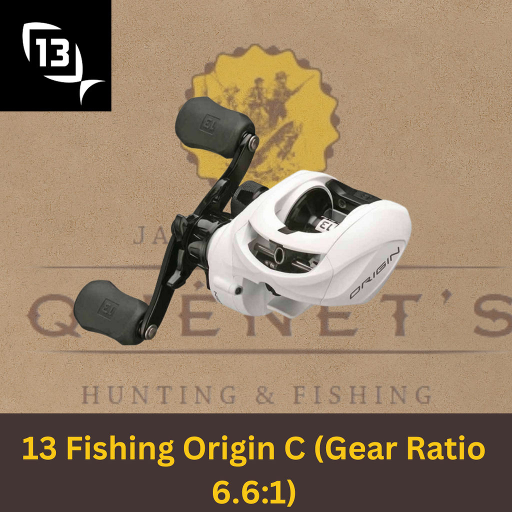 13 Fishing Origin C Baitcaster Reel RH 6.6:1 7BB With Box