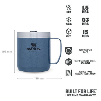 STANLEY CAMP MUG .35L/12OZ H/LAKE