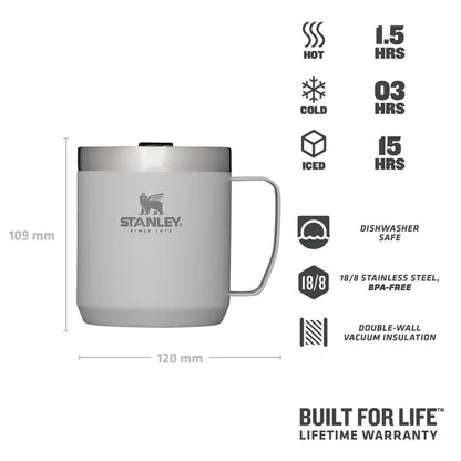 STANLEY STAY HOT CAMP MUG 0.23L ASH