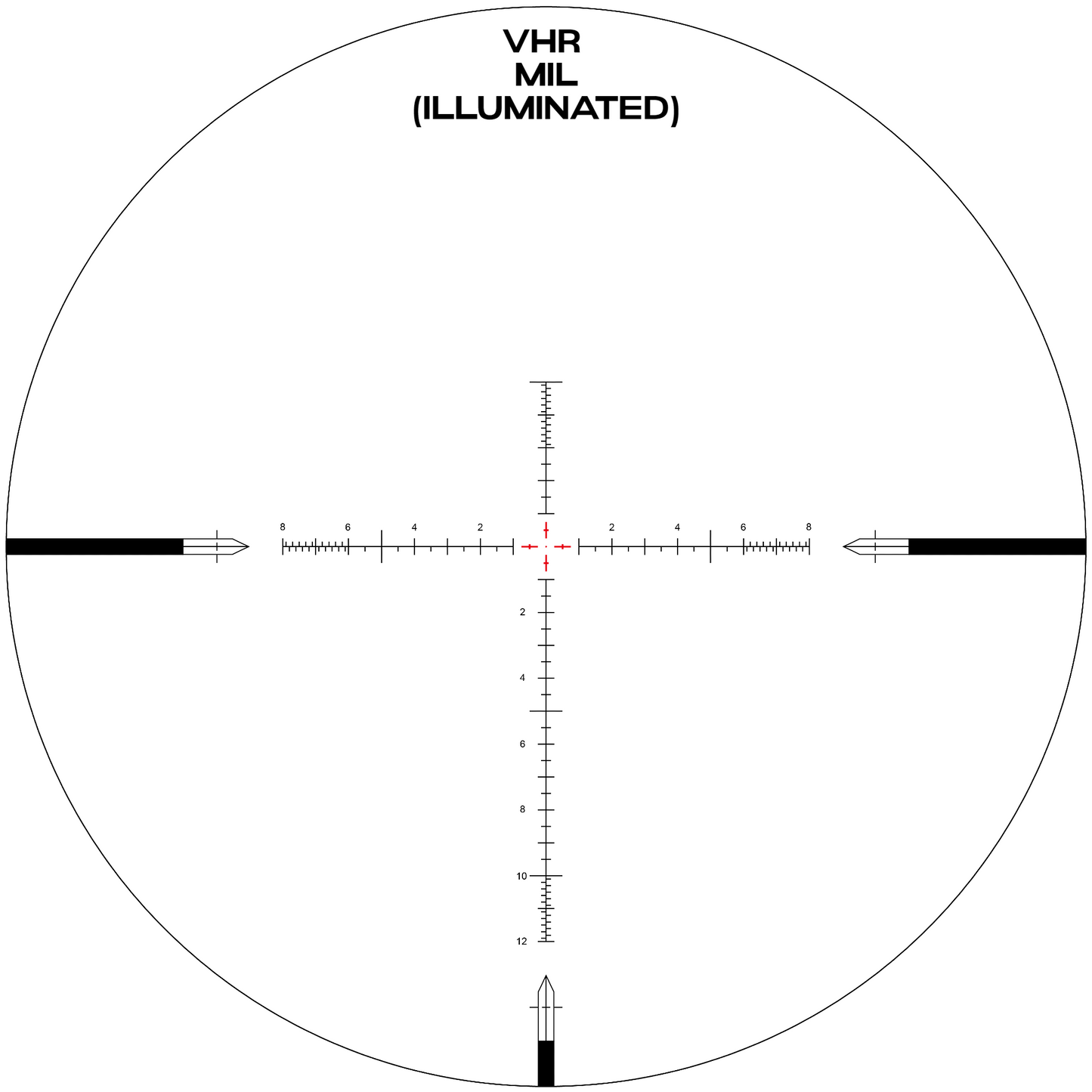 ARKEN SH4J 6-24X50 FFP MIL VHR