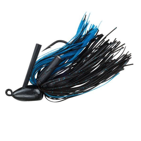 JIG BOOYAH 1/4OZ BOO JIGBLK/BLUE