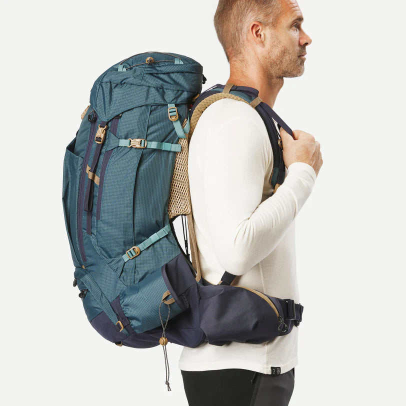 FORCLAZ BACKPACK MT500 50+10L PETROL BLU