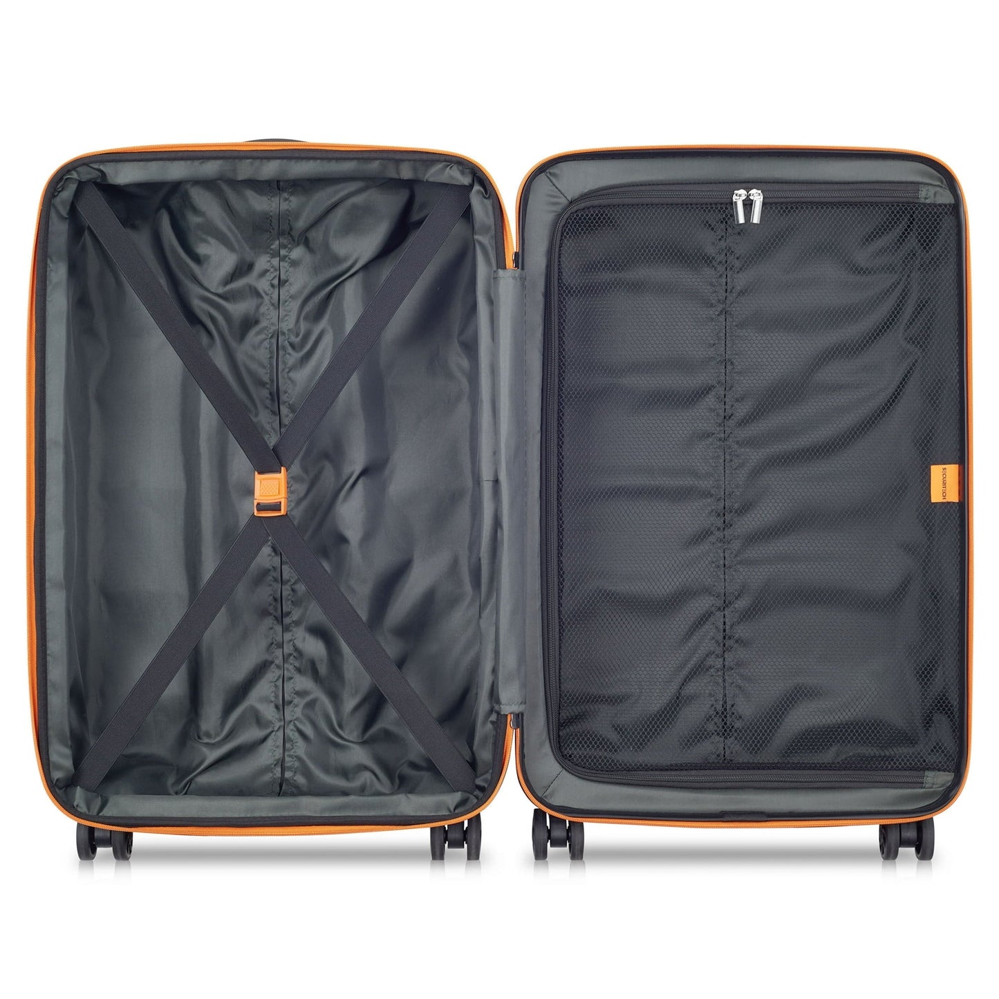 SECURITECH CITADEL 55CM TROLLY CASE GRN