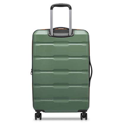 SECURITECH CITADEL 55CM TROLLY CASE GRN