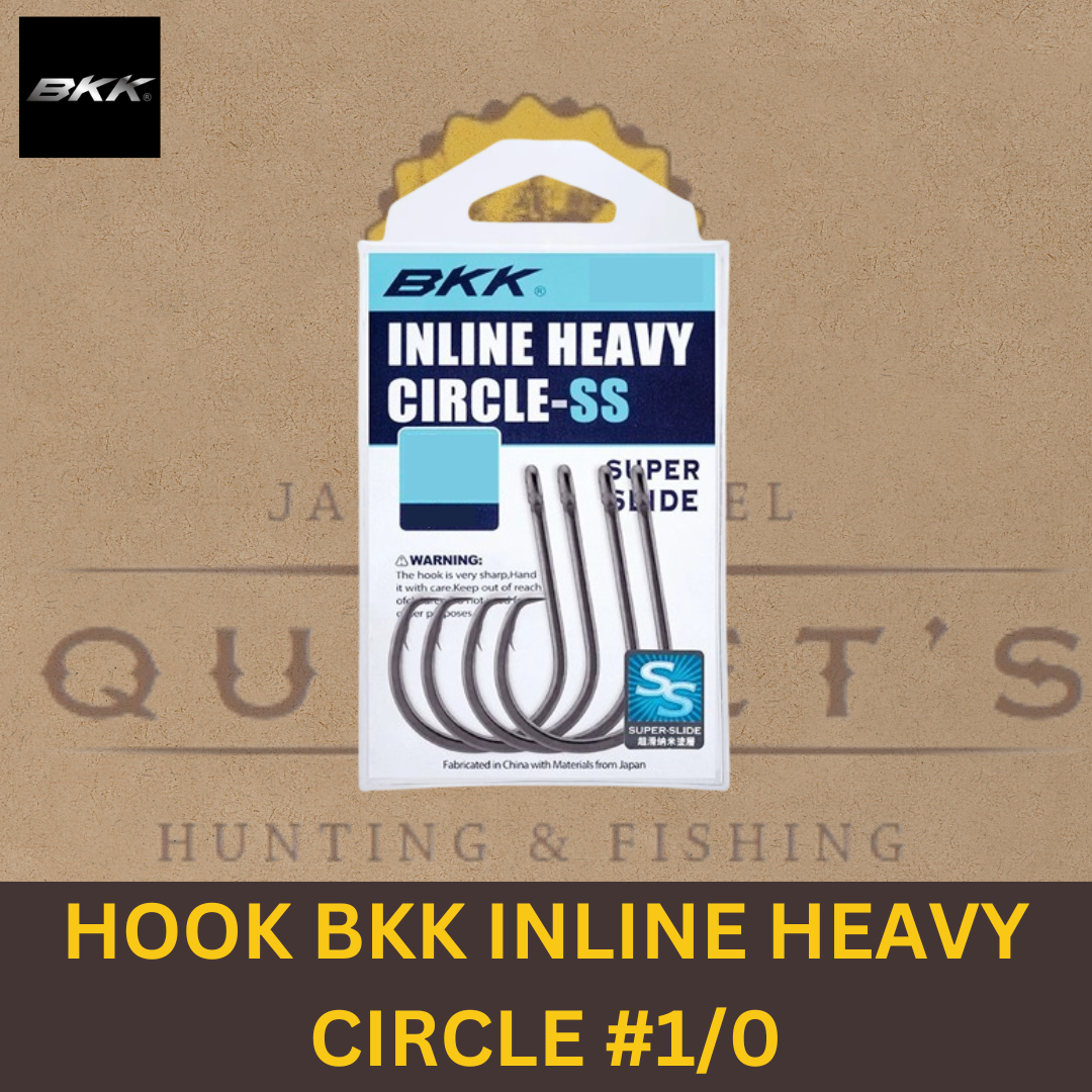 HOOK BKK INLINE HEAVE CIRCLE #1/0