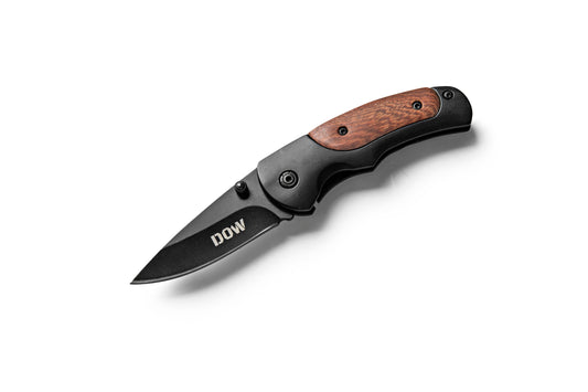 K2305 BLACK BLADE,SS BLACK HANDLE,RED WO