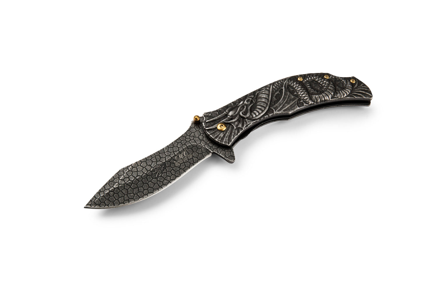 BRENTONI K9402 STONEWASH HANDLE DRAGON