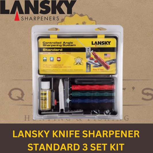 LANSKY KNIFE SHARPENER STANDARD 3 SET KIT