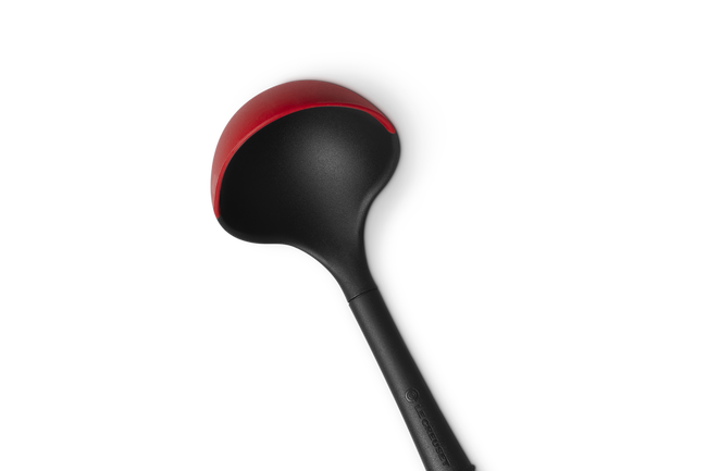 LE CREUSET SILICONE EDGE LADLE FLAME