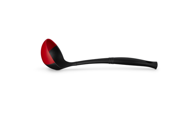 LE CREUSET SILICONE EDGE LADLE FLAME