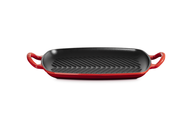 LE CREUSET SHALLOW R/GRILL 30CM CERISE