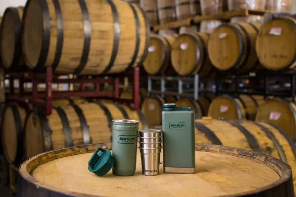 STANLEY ADV SHOT + FLASK GIFT SET GREEN