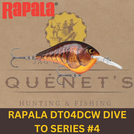 RAPALA DT04DCW DIVE TO SERIES #4