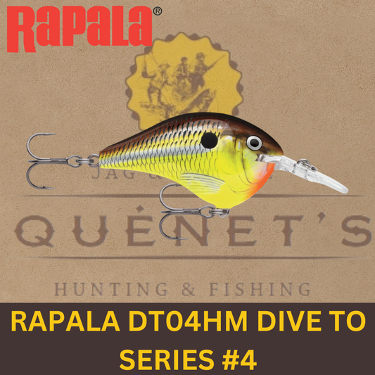 RAPALA DT04HM DIVE TO SERIES #4