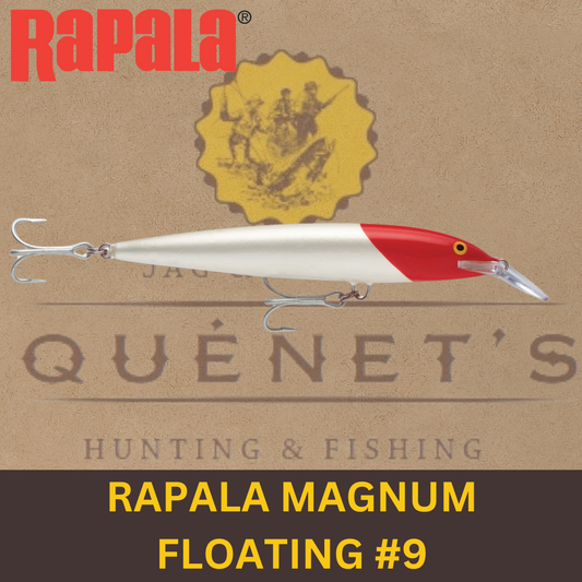 RAPALA MAGNUM FLOATING #9 RED HEAD (RH)