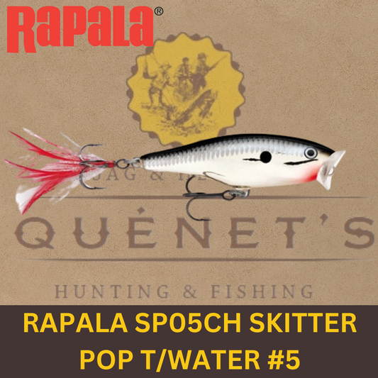 RAPALA SP05CH SKITTER POP T/WATER #5