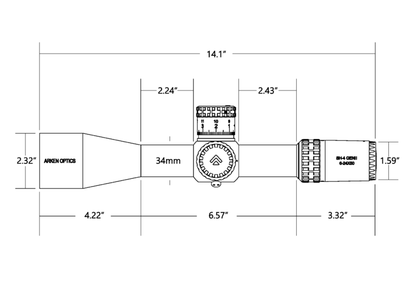 ARKEN SH4J 6-24X50 FFP MIL