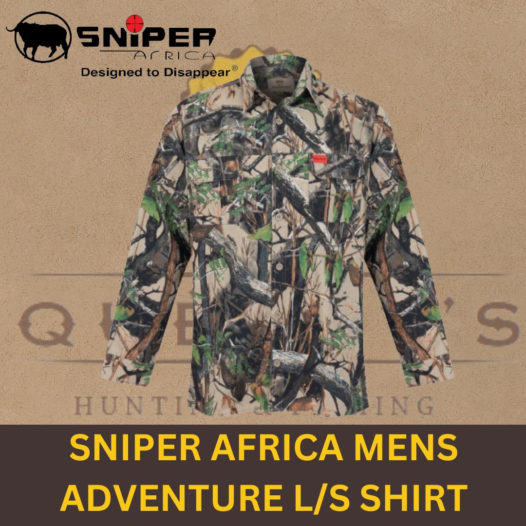 SNIPER AFRICA MENS ADVENTURE L/S SHIRT