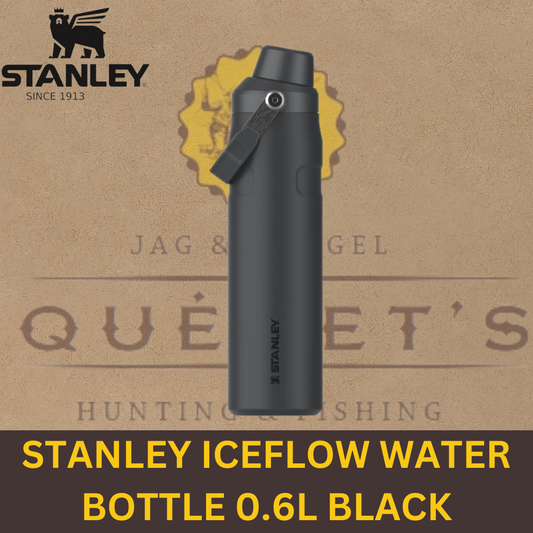 STANLEY ICEFLOW WATER BOTTLE 0.6L BLACK