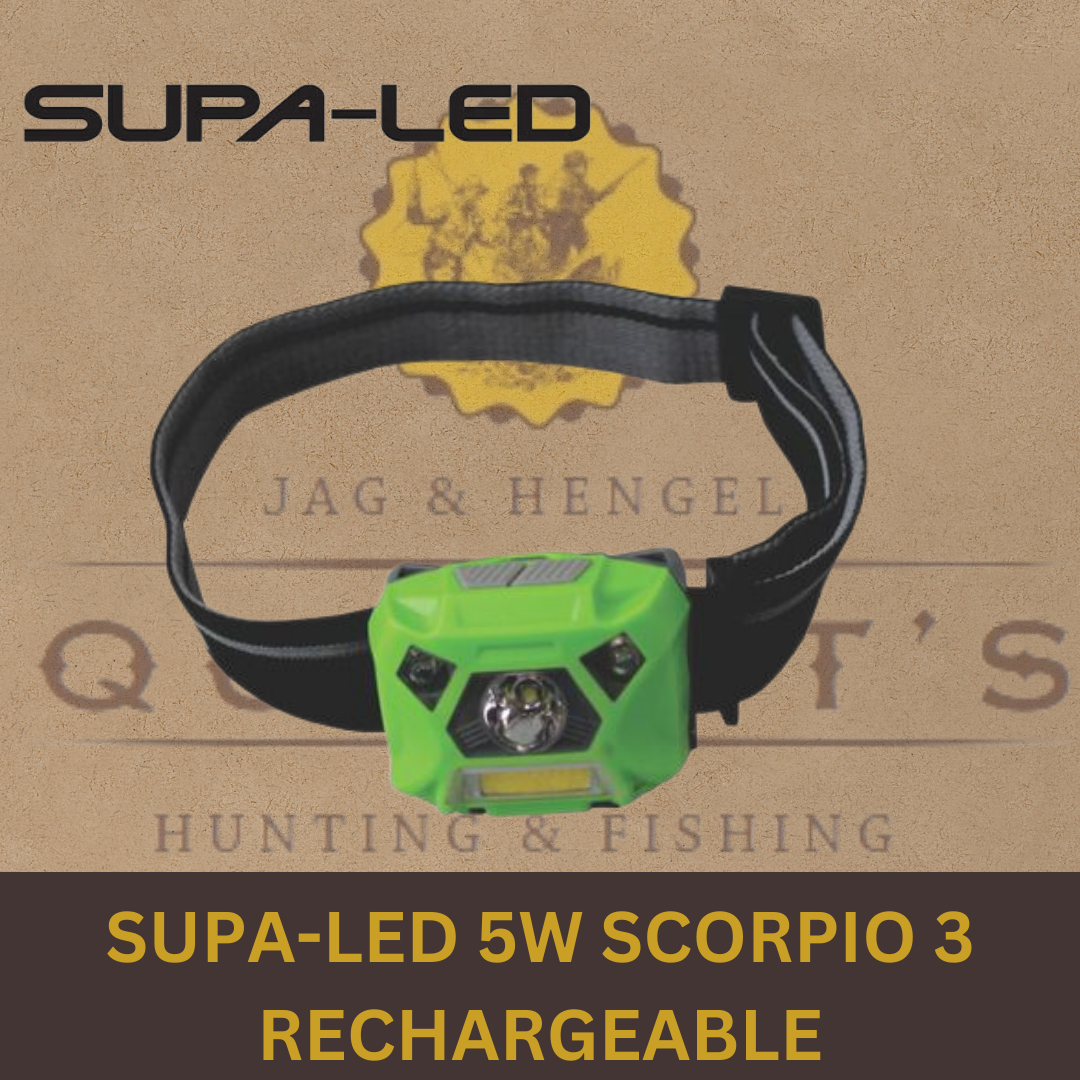 SUPA-LED 5W SCORPIO 3 RECHARGEABLE