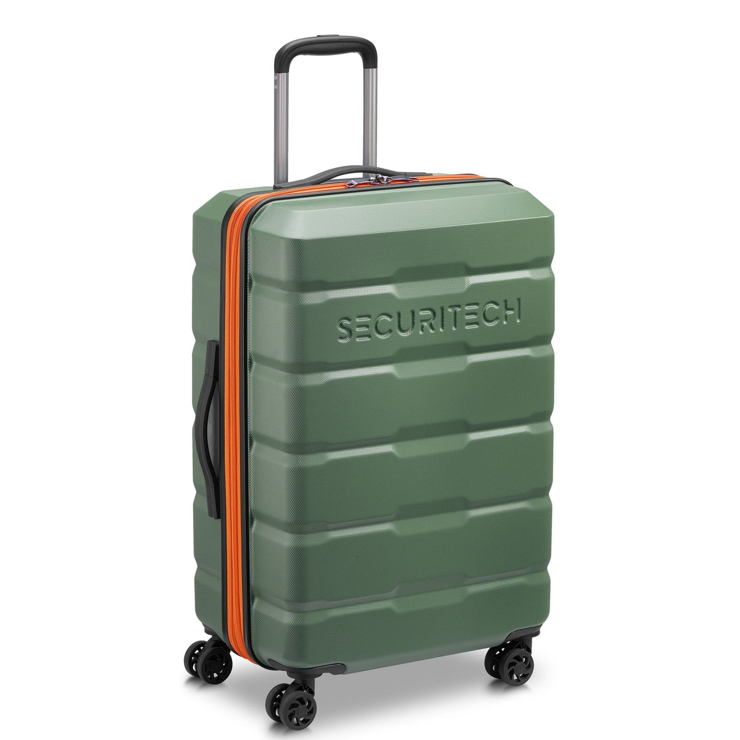 SECURITECH CITADEL 55CM TROLLY CASE GRN