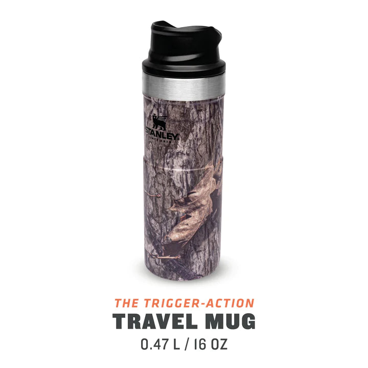 STANLEY T/ACTION TRAVEL MUG 47/16OZ CAMO