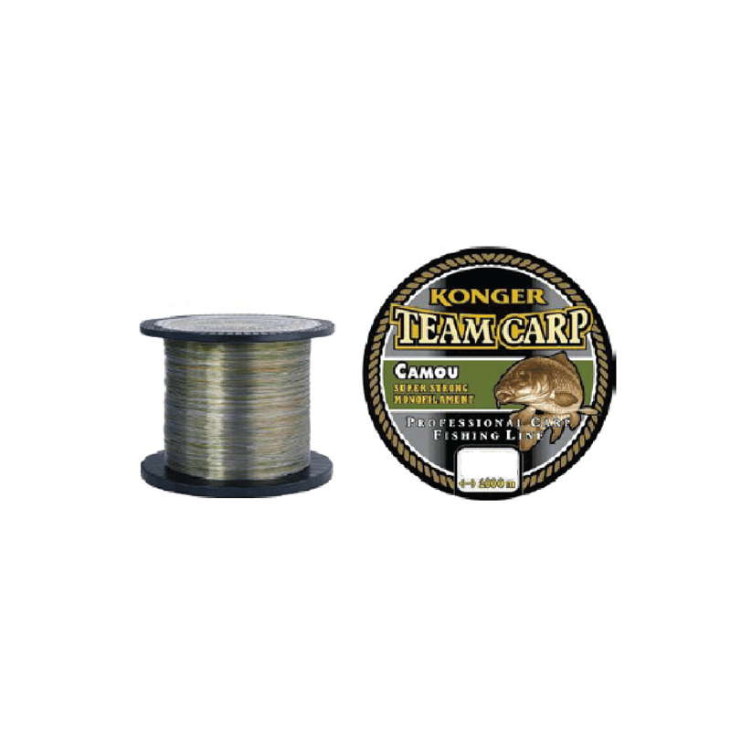 NYLON KONGER TEAM CARP CAMOU 0.28MM/1000