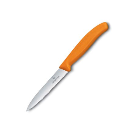 VICTORINOX ORANGE LARGE PARING KNIFE SER