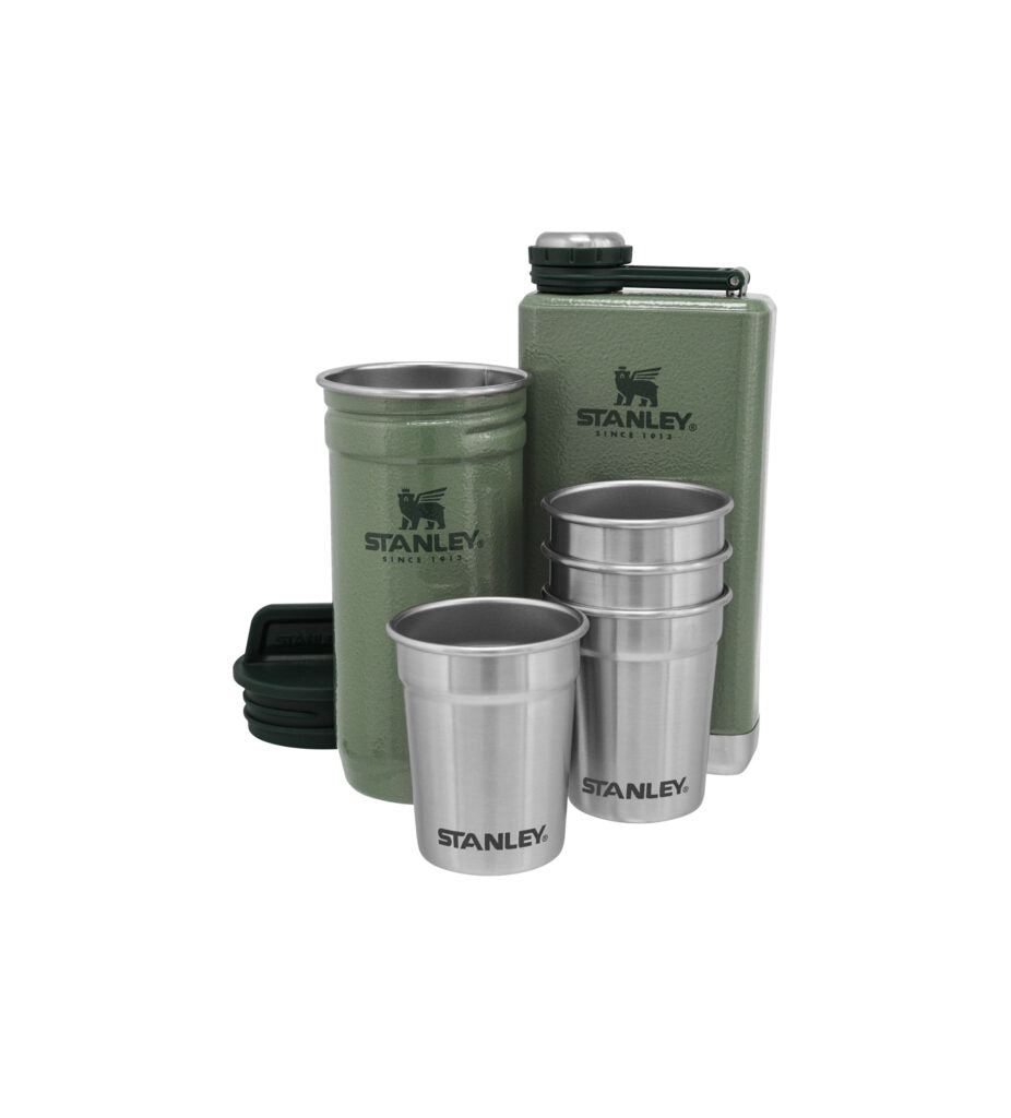 STANLEY ADV SHOT + FLASK GIFT SET GREEN