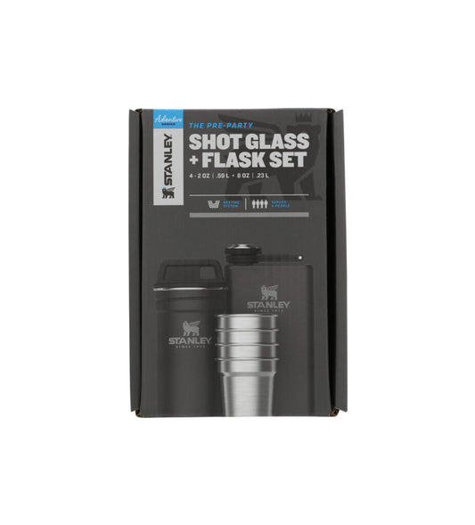 STANLEY ADV SHOT+FLASK GIFT SET BLACK 19