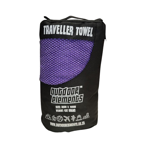 OE TOWEL TRAVEL-PURPLE