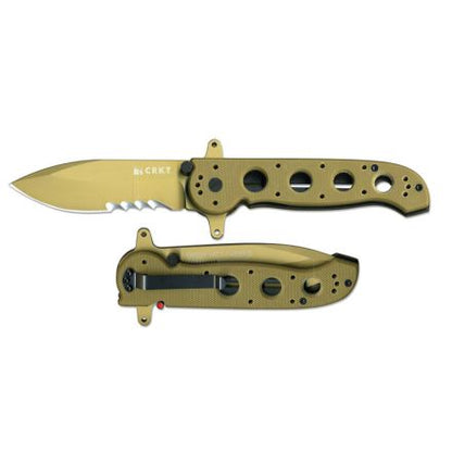 CRKT M21-14DSFG SPL FORCES TAN G10 SERRA