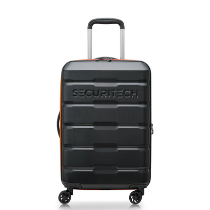 SECURITECH CITADEL 55CM TROLLY CASE BLK