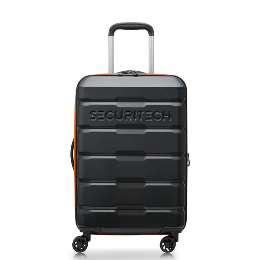 SECURITECH CITADEL 55CM TROLLY CASE BLK