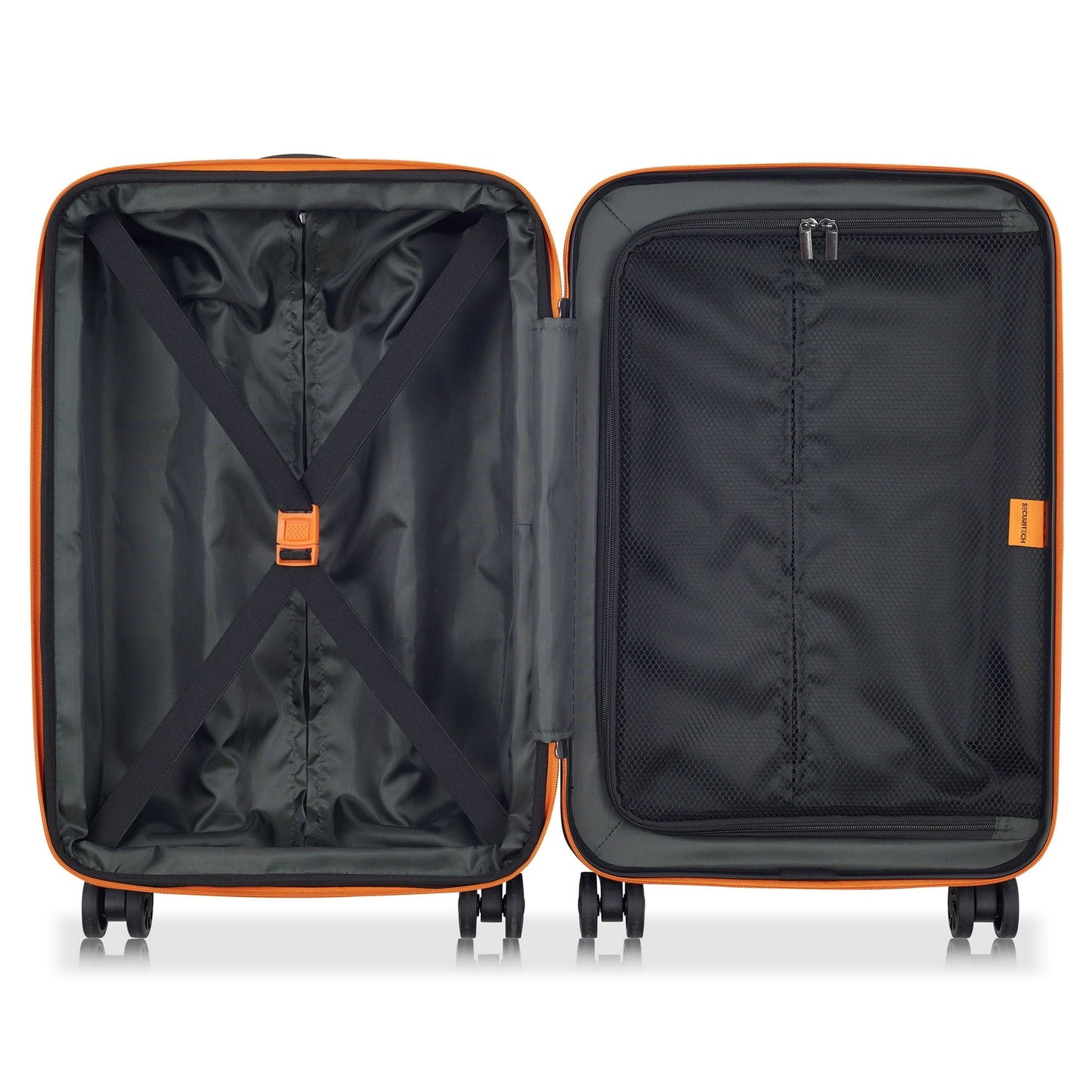 SECURITECH CITADEL 55CM TROLLY CASE BLK