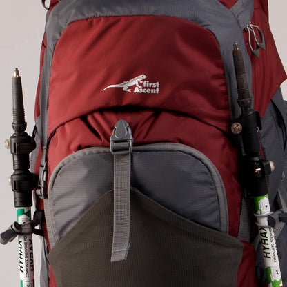 F/ASCENT VENUS III 65L BURGANDY BACKPACK