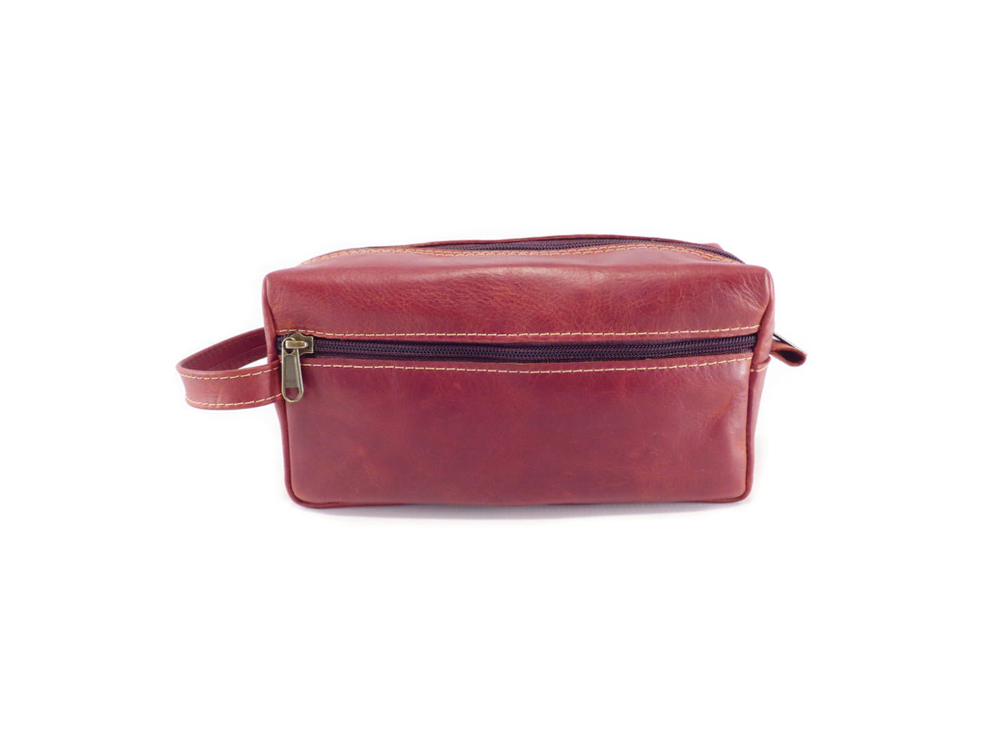 H/B TOILETRY BAG NO:11 LRG ASST LEATHER