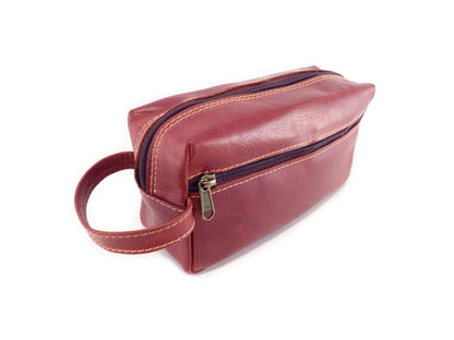 H/B TOILETRY BAG NO:11 LRG ASST LEATHER