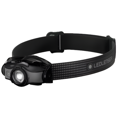 LED LENSER MH5 HEADLAMP BLACK/GREY