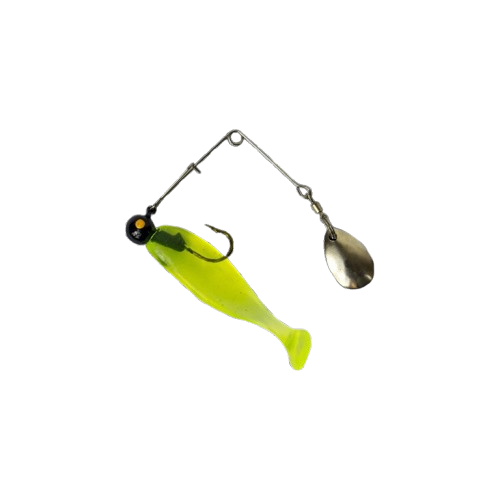 CULLEM 400425 SPIN MINNOW CHARTREUSE