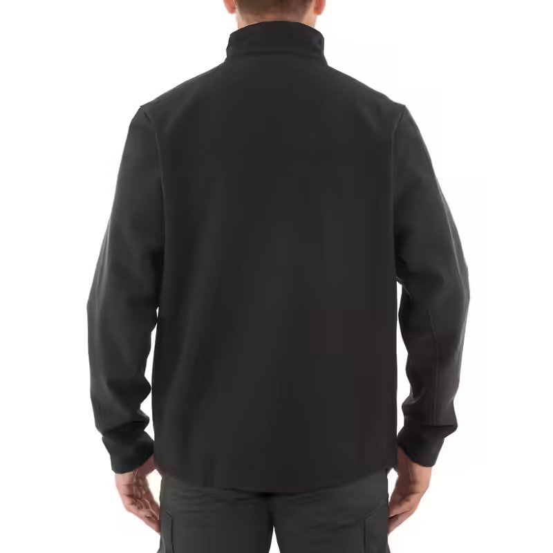 Forclaz Men's softshell windproof jacket - black