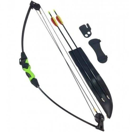 MAN KUNG COMPOUND BOW SET/BLACK LIMB MK