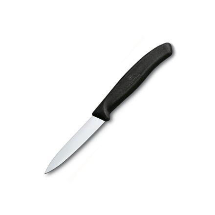 VIC V6.7603 BLACK PARING KNIFE