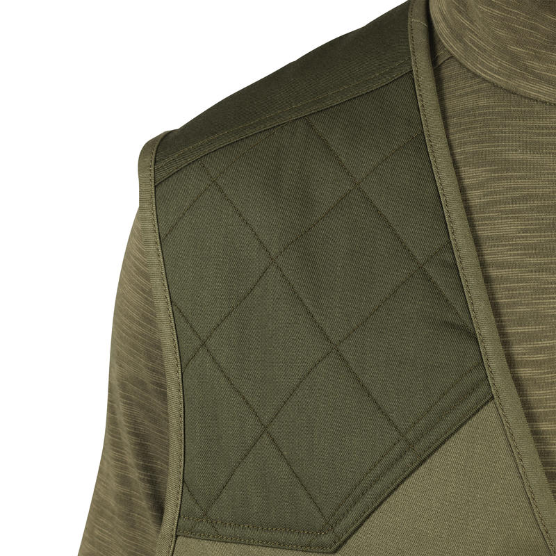 Men's hunting lightweight waistcoat - 100 green